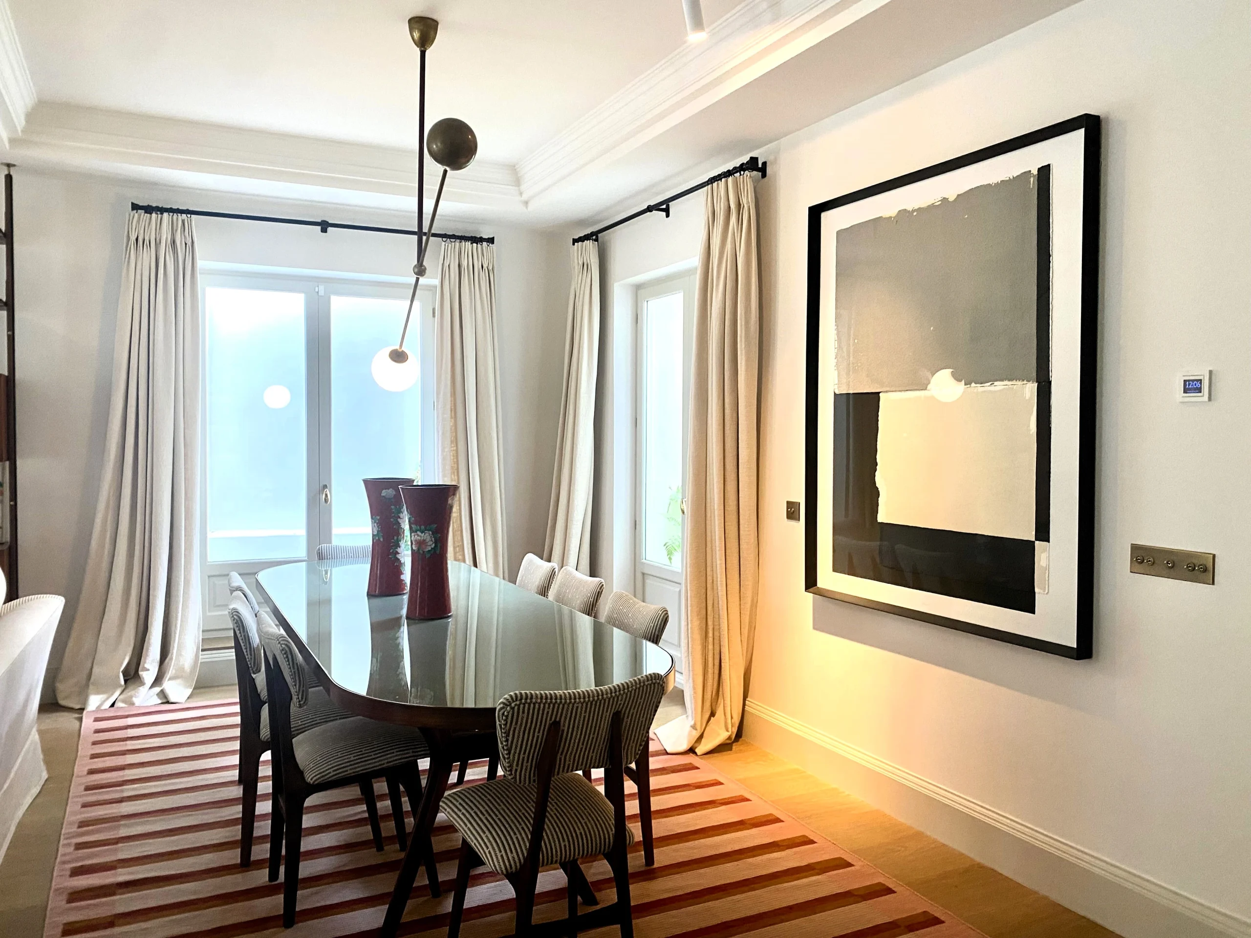 Trabajo de pintura en interior